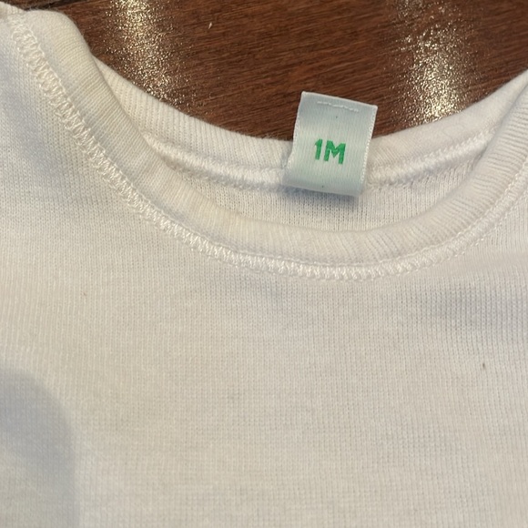 Prenatal White Baby Undershirts - Picture 4 of 6